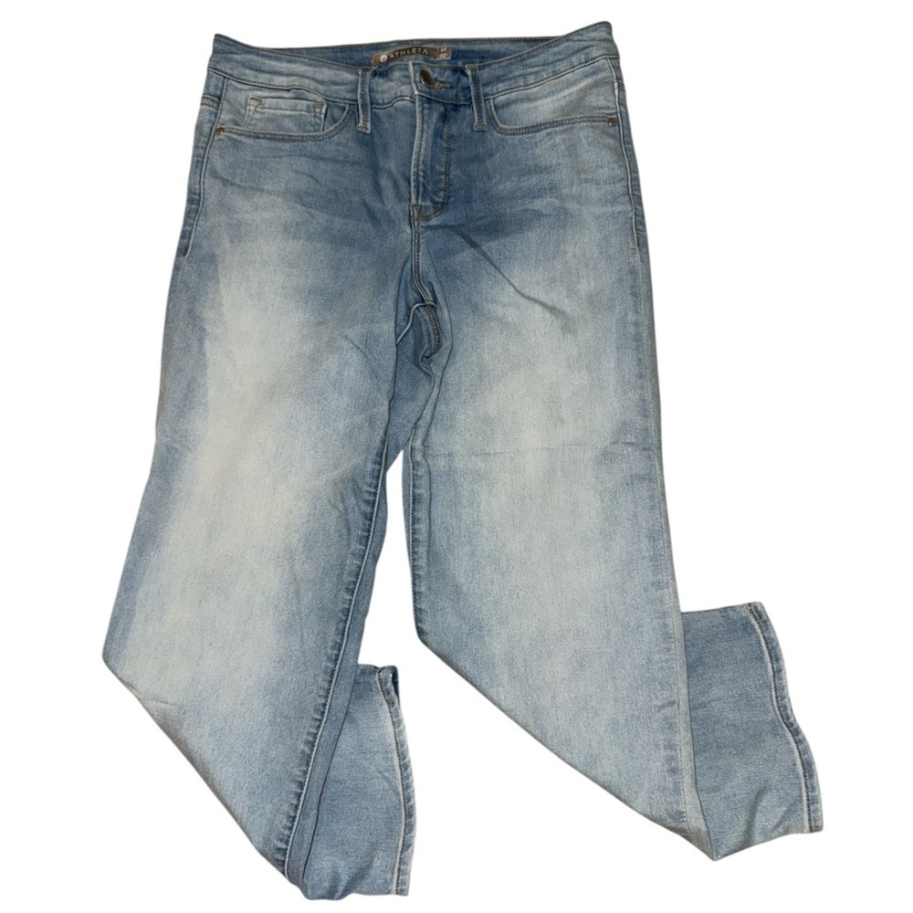 Athleta Sculptek light wash jeans women’s size 8P